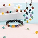 285Pcs 14 Style Natural Mixed Faceted Round Gemstone Beads G-LS0001-58-7