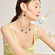 5pcs cuentas de lampwork hechas a mano&nbsp;LAMP-TA0002-29-6