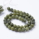 Fili di perle di giada xinyi naturale / cinese del sud G-T055-8mm-15-3