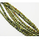 Brins de perles d'idocrase naturelles G-N165-7-1-5