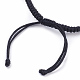 Adjustable Nylon Cord Bracelet Making MAK-F023-A01-3