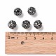 Pave Disco Ball Beads RB-A130-10mm-8-3