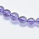 Natural Amethyst Graduated Beaded Necklaces NJEW-K098-03A-3