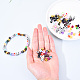 900 piezas 100 piezas / estilo 9 estilos fabricación de conjuntos de joyas de diy DIY-YW0002-16-23