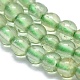 Perles d'apatite verts naturels brins G-A177-04-05-3