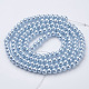 Glass Pearl Beads Strands HY-6D-B09-1