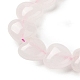 Природного розового кварца нитей бисера&nbsp;G-B022-30C-3