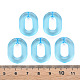 Transparentem Acryl Verknüpfung Ringe MACR-S373-19-B06-5