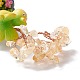 Natural Citrine Chips & Resin Pedestal Display Decorations DJEW-A001-03A-4