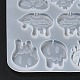 Diy halloween tema colgante moldes de silicona DIY-I102-05-5