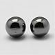 Non-magnetic Synthetic Hematite Beads G-P162-01-6mm-2