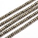 Rondelle Natural Pyrite Beads Strands G-I126-12-12x8mm-1