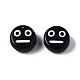 Opaque Black Acrylic Beads MACR-Q242-008-3