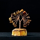 Decorazioni naturali per l'albero con trucioli di occhio di tigre PW-WG47948-06-1