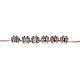Antique Silver Plated Alloy Rhinestone Large Hole European Butterfly Beads MPDL-NB0001-06AS-3