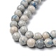 Perlas naturales de k2 piedra / gota de azurita de gota de agua G-C029-01B-4