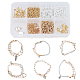 Sunnyclue diy kits de fabricación de pulseras de perlas de vidrio DIY-SC0016-32-1