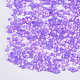 ガラス竹ビーズ  丸い穴  模造キャットアイ  紫色のメディア  2~2.5x1.5~2mm  穴：0.8mm  約30000個/袋 SEED-S023-15C-04-2