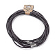 Rindslederband Halskette Herstellung MAK-G003-06A-1