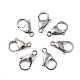 Polished 316 Surgical Stainless Steel Lobster Claw Clasps STAS-R072-18A-4