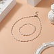 Bracelets extensibles en perles et ensembles de colliers en perles pour femmes SJEW-JS01274-7
