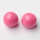 Perles en laiton peintes rondes de bombe sans perforation KKB-J002-18-1