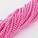 Glass Pearl Beads Strands HY-4D-B54-3