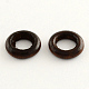 Пончик деревянные соединительные кольца WOOD-Q014-15mm-03-LF-1