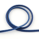 Imitation cordons ronds de cuir avec des cordes de coton à l'intérieur LC-R008-03-2