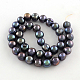 Natural Cultured Freshwater Pearl Beads Strands PEAR-N013-08B-2