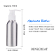 Flacon pompe à lotion en aluminium de 100 ml MRMJ-WH0037-11C-01-2