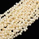 Grade A Natural Cultured Freshwater Pearl Beads Strands PEAR-L001-B-06-1