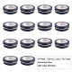 Boîtes de conserve rondes en aluminium benecreat CON-BC0005-14B-5