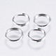 304 anelli portachiavi in ​​acciaio inox STAS-F146-07P-1