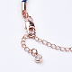 Création de bracelet en cordon de coton tressé MAK-I006-26-4
