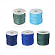 Yilisi 5 Rolls 5 Colors Nylon Threads NWIR-YS0001-01C-2