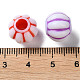 Perles européennes en acrylique opaque SACR-P031-03A-3