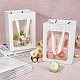 Прямоугольные бумажные пакеты для хранения с ручкой ABAG-WH0046-26B-01-4
