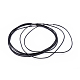 Резиновый шнур для ожерелья с латунной фурнитурой X-NFS160-1-2