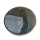 天然石インディアン瑪瑙ペンダント  フラットラウンド  50x7.5~8mm  穴：1.5mm G-S330-29B-3