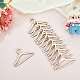 Wood Doll Clothes Hangers DOLL-WH0004-03A-4