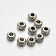 Perles d'espacement rondelles en alliage de style tibétain PALLOY-E381-04-4mm-NR-1