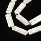 Placage de brins de perles de coquille d'eau douce naturelles SHEL-N026-231-3