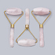 Herramientas de masaje naturales de cuarzo rosa G-S330-39B-3