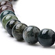 Chapelets de perles en agate indienne naturelle X-G-S259-31-8mm-3