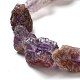 Необработанные грубые нити натуральных фиолетовых кварцевых бусин из лодолита G-P528-B06-02-3
