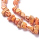 Brins de perles de jaspe impérial naturel G-P444-05B-3