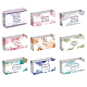 Pandahall elite 90 pz 9 tag di carta sapone fatto a mano in stile DIY-PH0005-41A-3