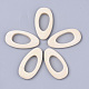 Perline in legno di faggio naturale non tinto X-WOOD-N003-005-1