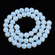 Chapelets de perles en verre transparente   GLAA-T032-T8mm-14-3